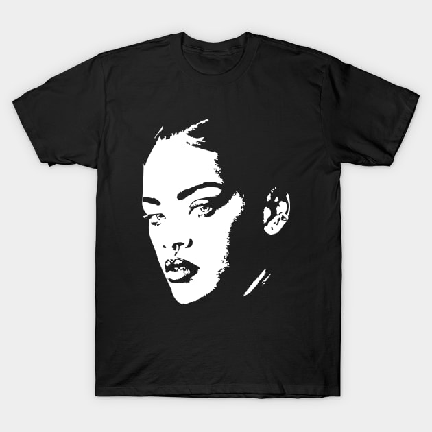 Rihanna T-Shirt by Aldyz